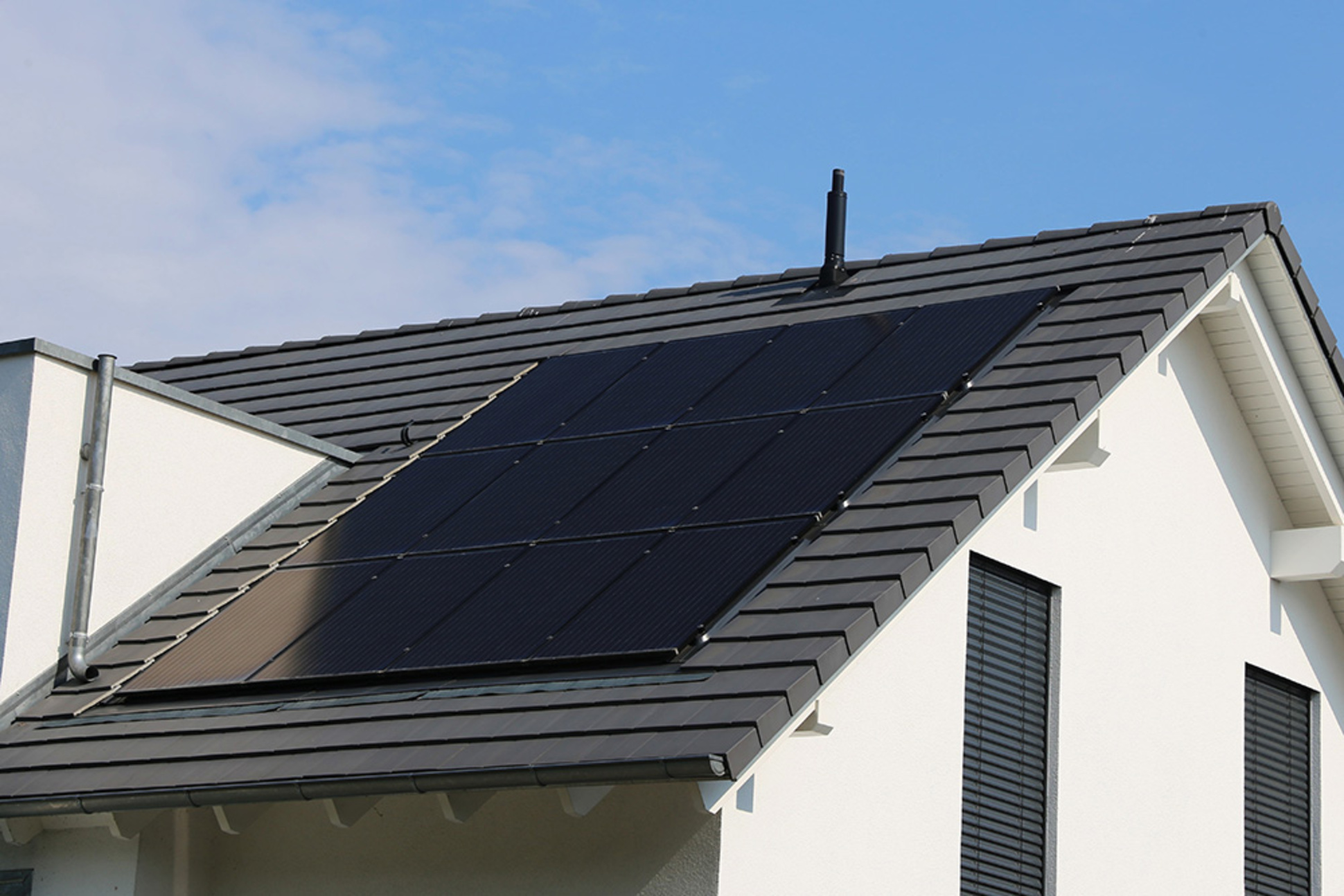 Photovoltaik bei ELKOM Elektro- und Kommunikationsanlagen GmbH in Heidersdorf