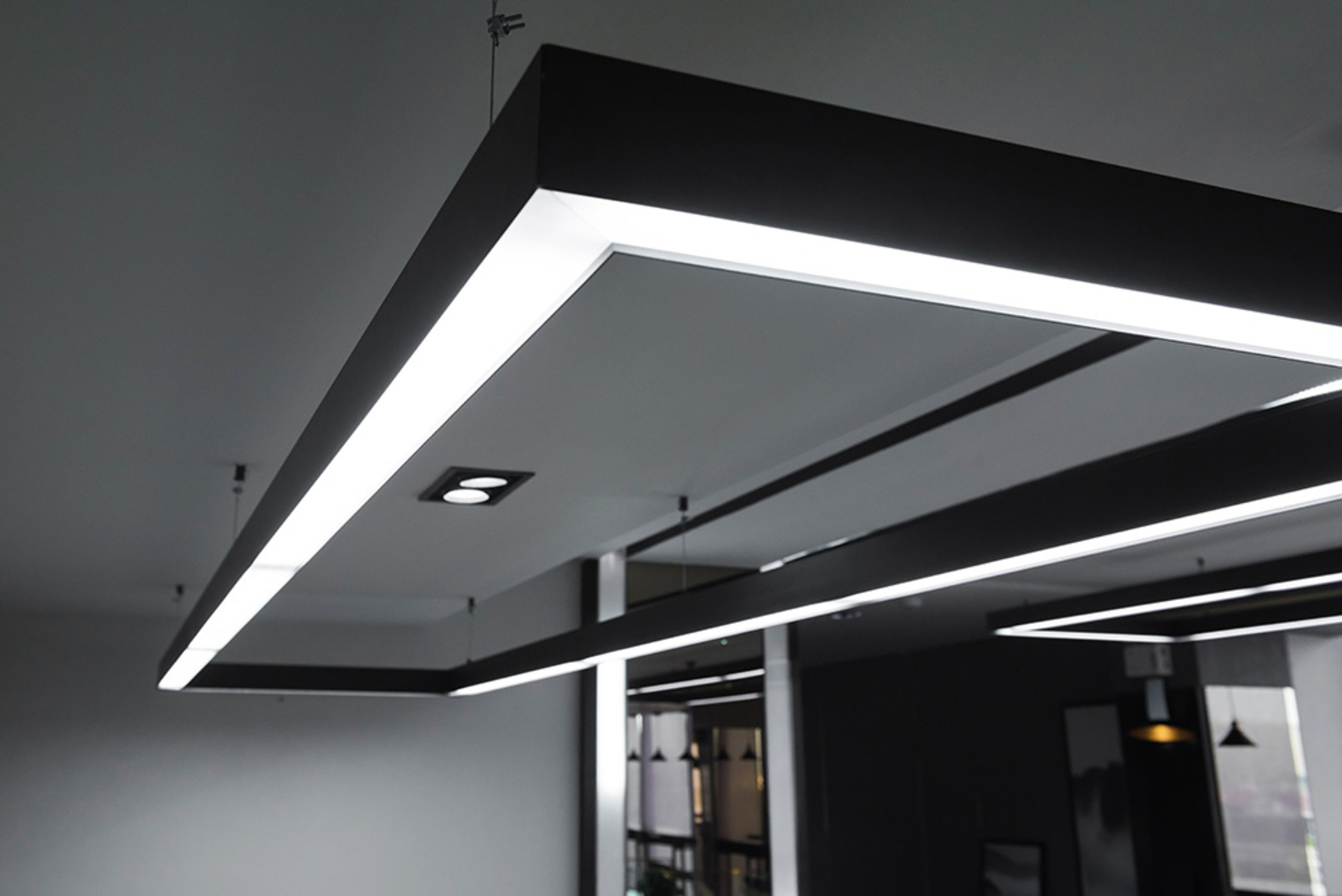 LED-Beleuchtung bei ELKOM Elektro- und Kommunikationsanlagen GmbH in Heidersdorf