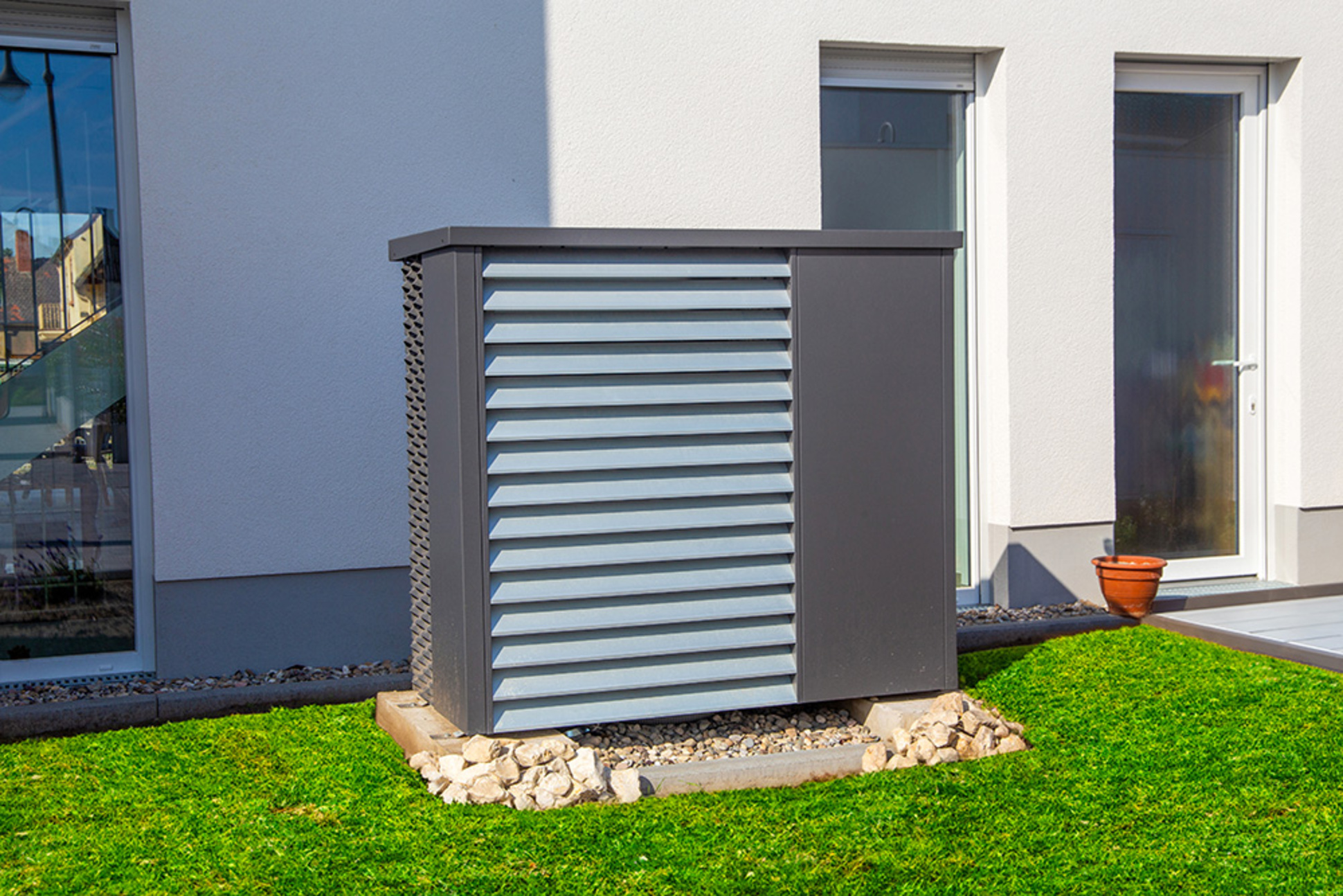 Wärme&shy;pumpen bei ELKOM Elektro- und Kommunikationsanlagen GmbH in Heidersdorf