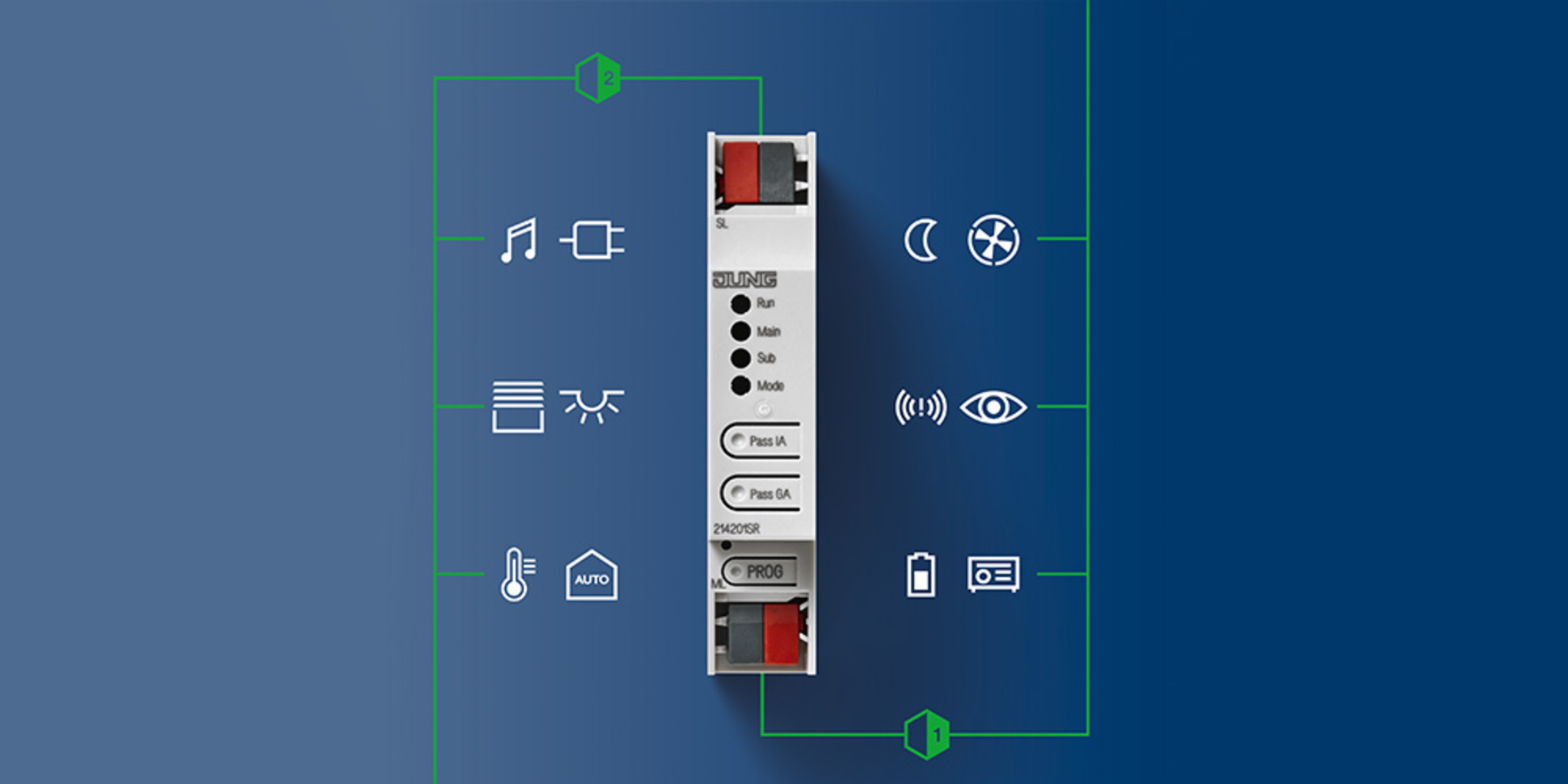 KNX Bereichs- und Linienkoppler bei ELKOM Elektro- und Kommunikationsanlagen GmbH in Heidersdorf